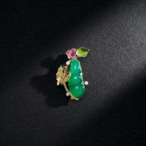 THE BEAN BROOCH
