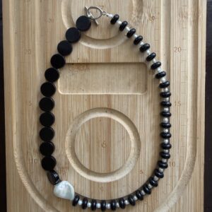 handcrafted crystal necklace