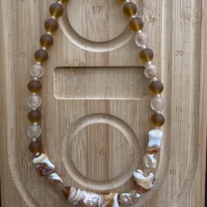 handcrafted crystal necklace