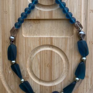 handcrafted Liuli shell pearl necklace